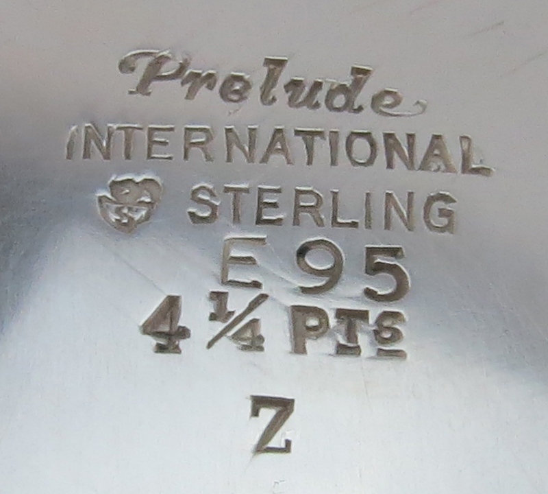 International Sterling Silver Pitcher