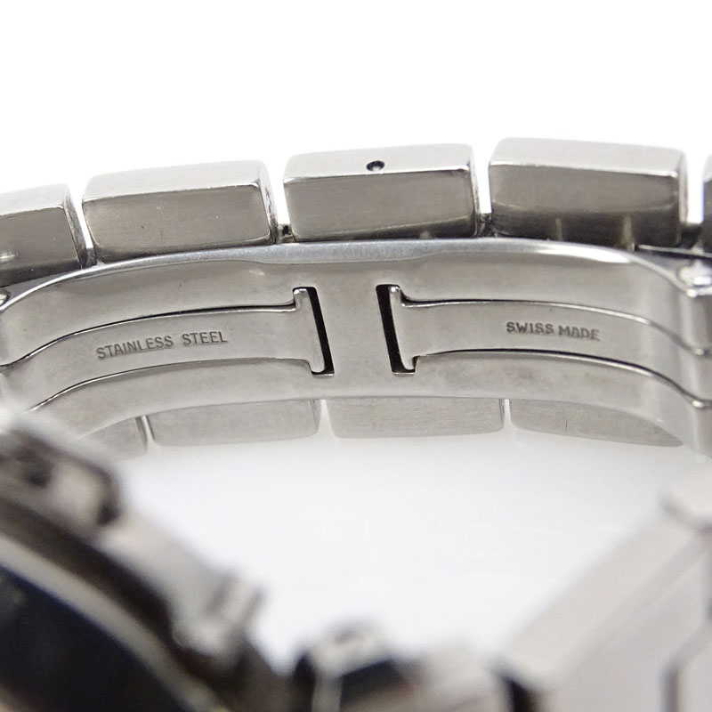 Man's Cartier Pasha Stainless Steel Automatic Movement Bracelet Watch