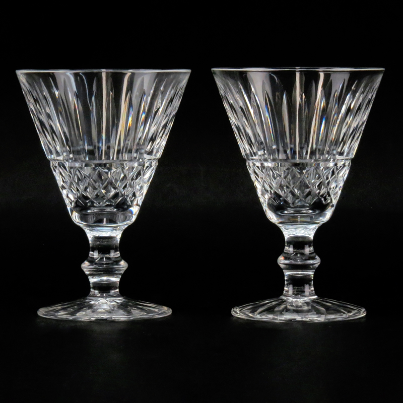 Eighteen (18) Waterford "Tramore" Crystal Water Goblets
