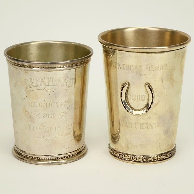Two (2) Sterling Silver Julep Cups