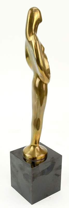 Modern Otto Sirgo Bronze Award Mounted on base