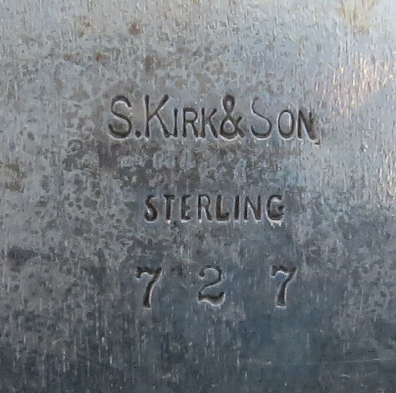 Vintage Kirk Sterling Silver Plate