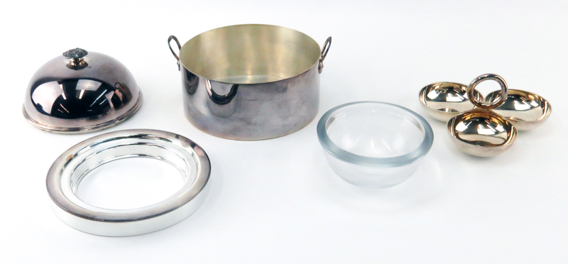 Two Elegant Silver Plate Serving Pieces