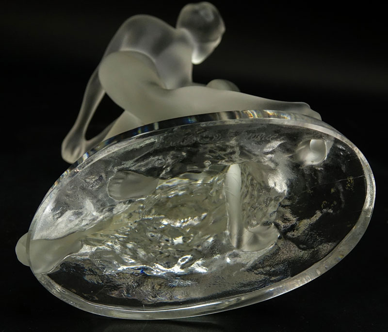 Lalique Crystal "Deux Danseurs" Figurine