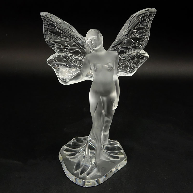 Lalique Crystal "Chrysalide Fairy" Figurine