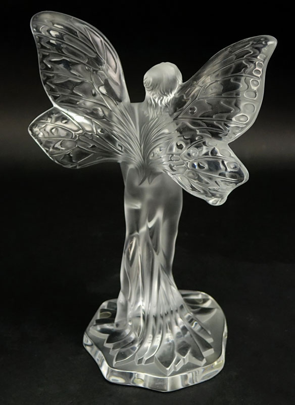 Lalique Crystal "Chrysalide Fairy" Figurine