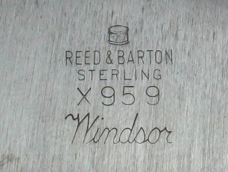 Vintage Reed & Barton Sterling Silver Tray