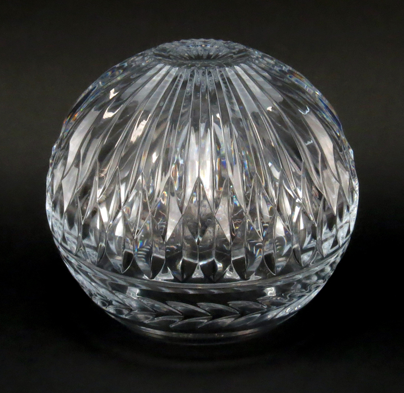 Faberge Atelier Crystal Bowl in Fitted Box