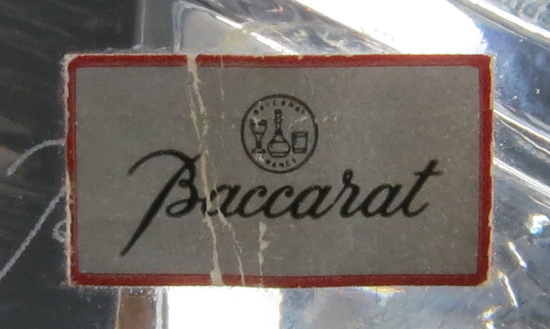 Baccarat Crystal Olympie Candlesticks in Original Box