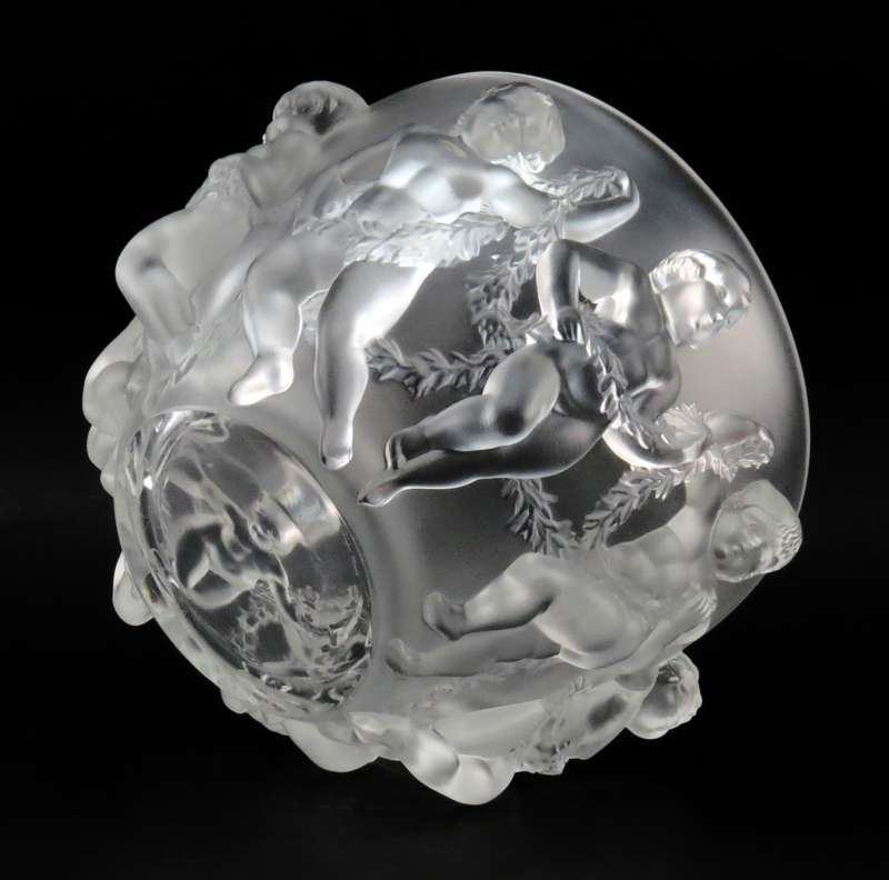 Lalique Crystal Luxembourg Bowl