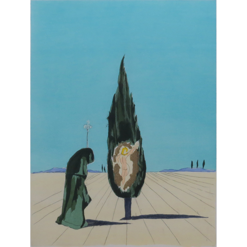 after: Salvador Dalí, Spanish (1904-1989) Color Etching, Surrealistic Vision
