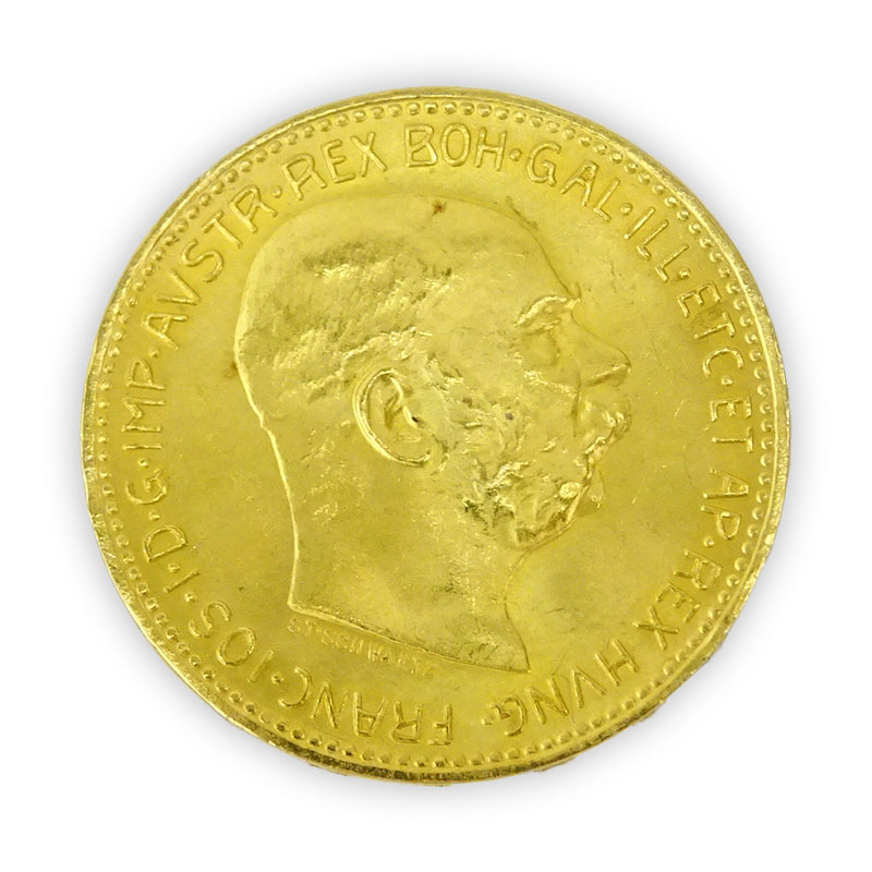 1915 Austrian 20 Corona Gold Coin