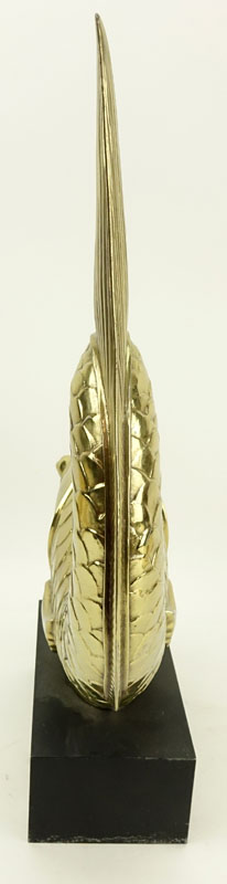1970's Brass Fish Sculpture By Chapman