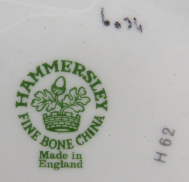Two (2) Hammersley Fine Bone China Strawberry Sets