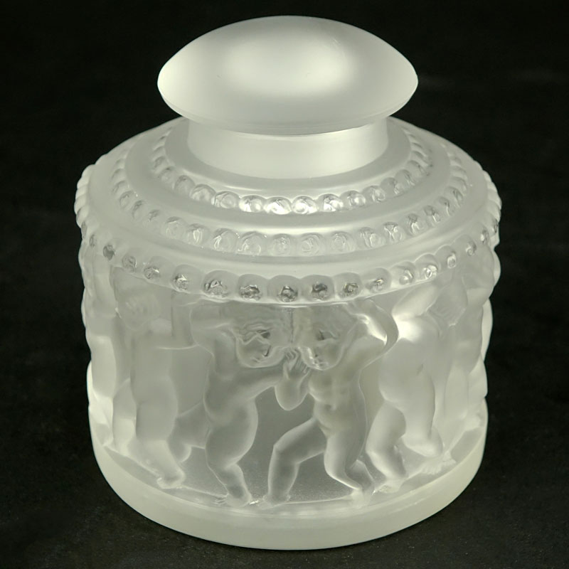 Lalique Crystal "Les Enfants" Perfume Bottle