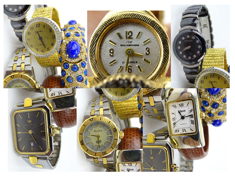 Six (6) Piece Lot of Vintage Watches