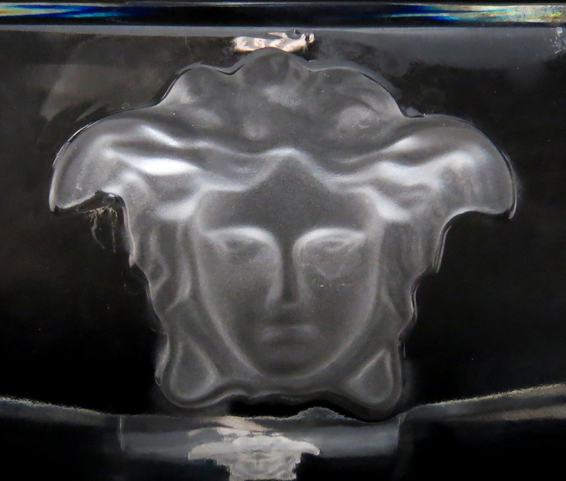 Versace for Rosenthal Crystal Treasury Pedestal Bowl