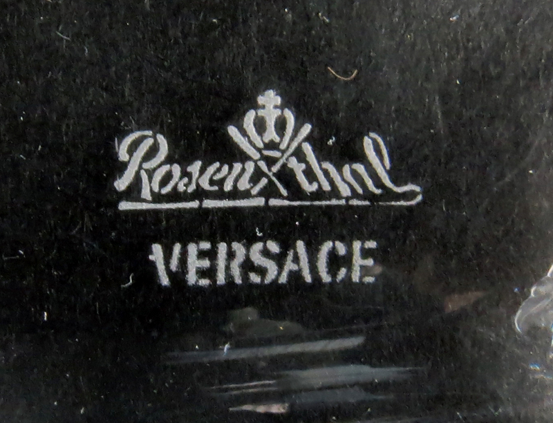 Versace for Rosenthal Treasury Crystal Bowl and Candy Dish