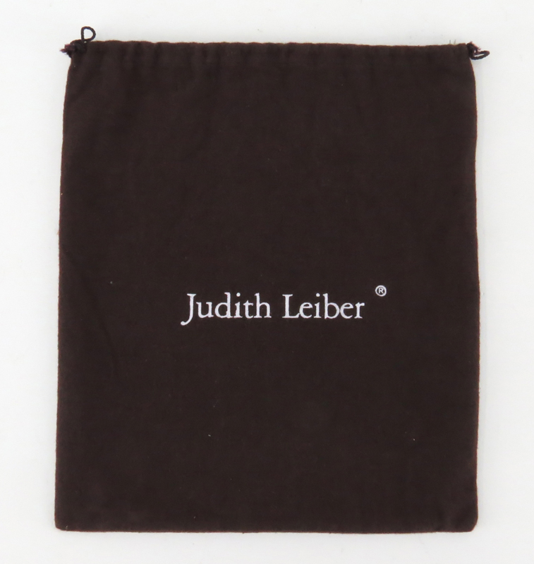 Judith Leiber Full Bead Floral Motif Evening Bag