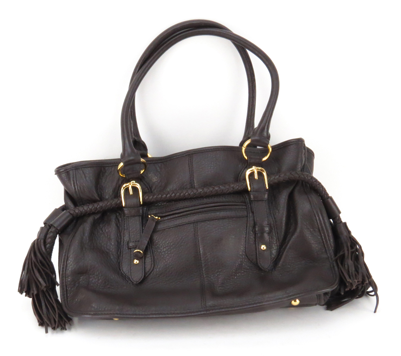 Adrienne Vittadini Cowhide and Leather Bag