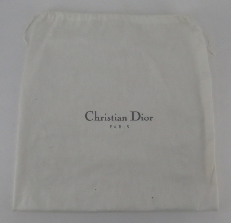 Christian Dior Black Canvas And Leather Monogram Floral Detective Frame Satchel