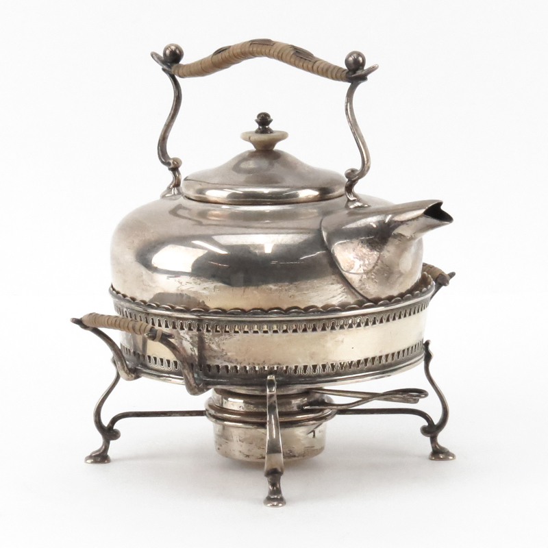 Vintage Sterling Silver Teapot and Warmer