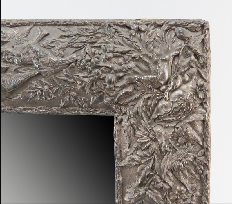 Sterling Silver Overlay Mirror