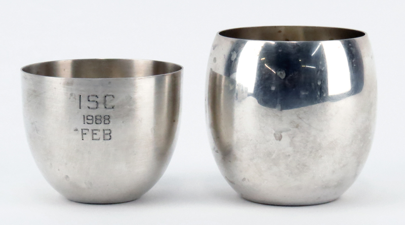 Grouping of Seven (7) Sterling Silver Cups
