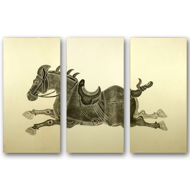 A Triptych of Decorative Framed Prints