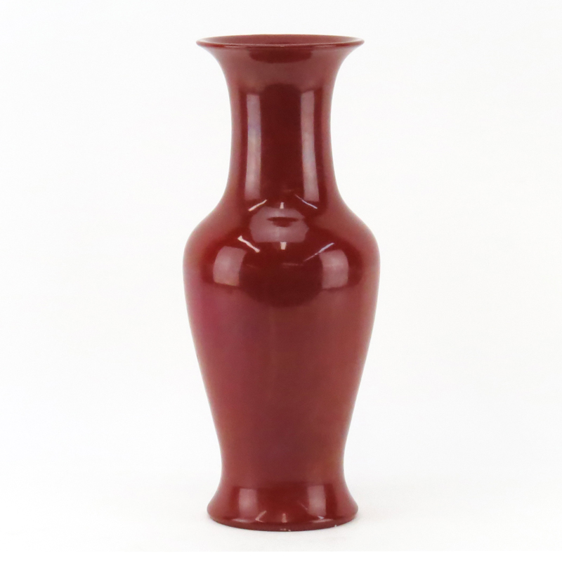 Chinese Sang-de-Boeuf Porcelain Vase
