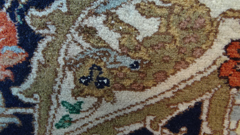 Fine Quality Palace Size Semi Antique Persian Tabriz Carpet
