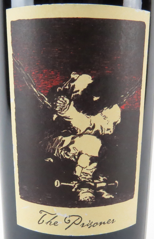 2006 Orin Swift "The Prisoner" Napa Valley Red Wine Bottle