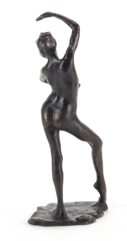 After: Edgar Degas, French  (1834-1917) Bronze Sculpture, Spanish Dancer