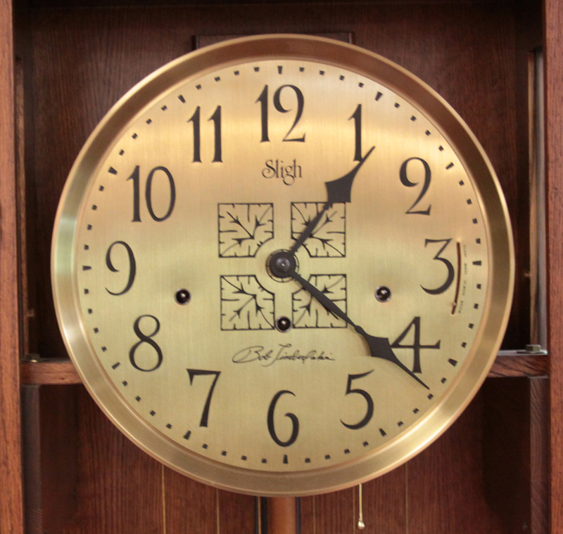 Sligh “Bob Timberlake” Mission Style Oak Grandfather Clock