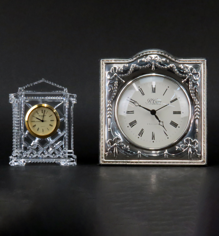 Grouping of Two (2) Vintage Clocks
