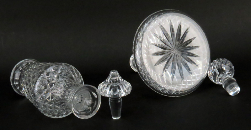 Grouping of Two (2) Waterford Cut Crystal Decanters