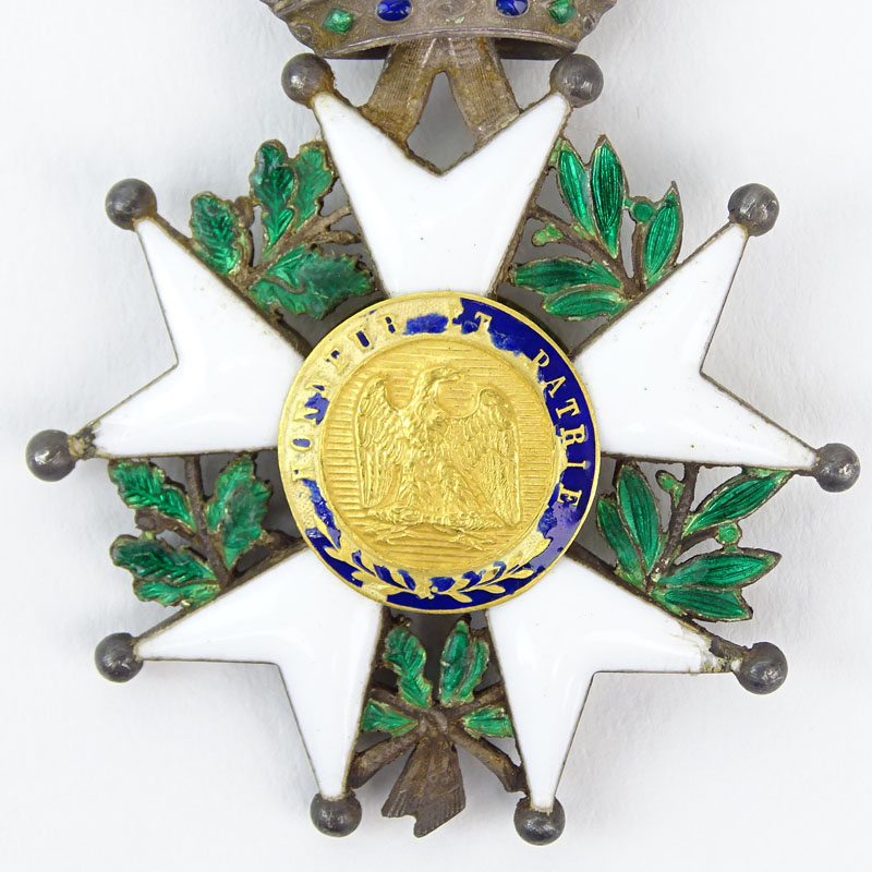 French Legion D'Honneur; Second Empire Medal