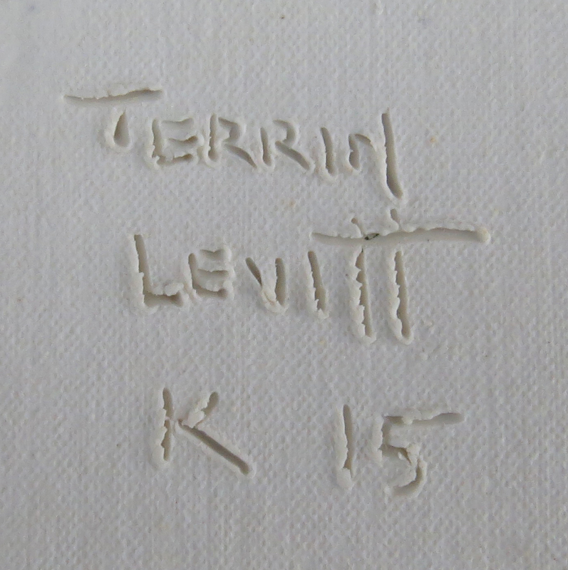 Grouping of Three (3) Terrin Levitt Ceramic Dishes