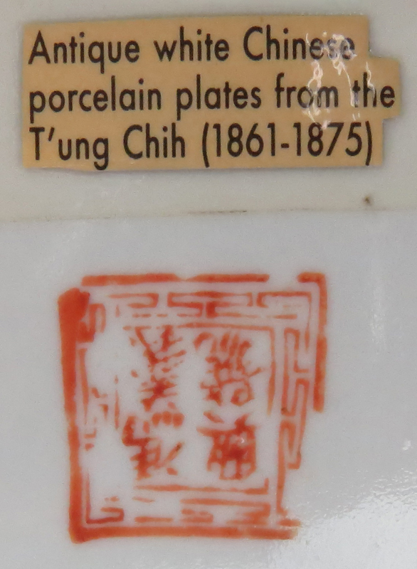 Three Chinese Porcelain Plates.