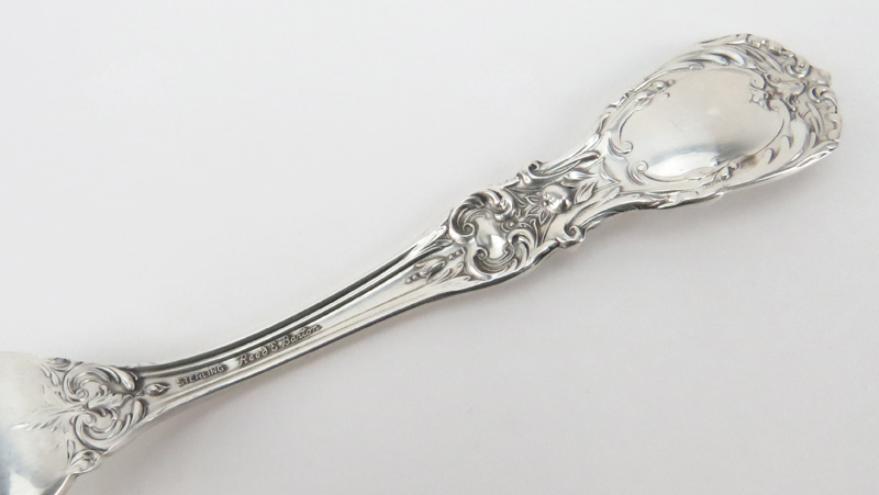 Eighty Four (84) Piece Reed & Barton "Francis I" Sterling Silver Flatware.