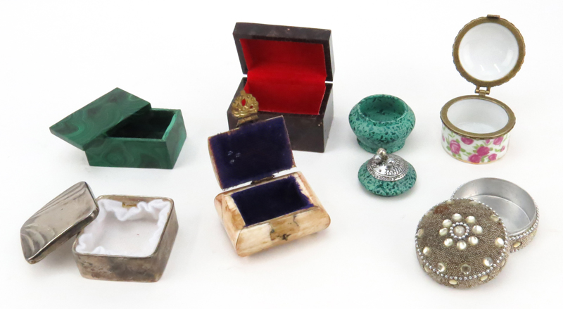 Grouping of Twenty (20) Vintage Miniature Boxes.