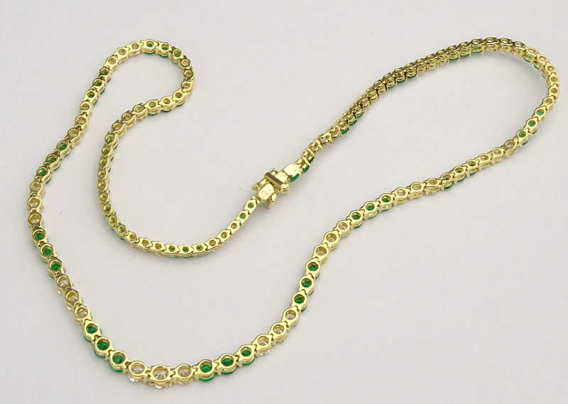 Vintage Tiffany & Co Tennis Necklace.
