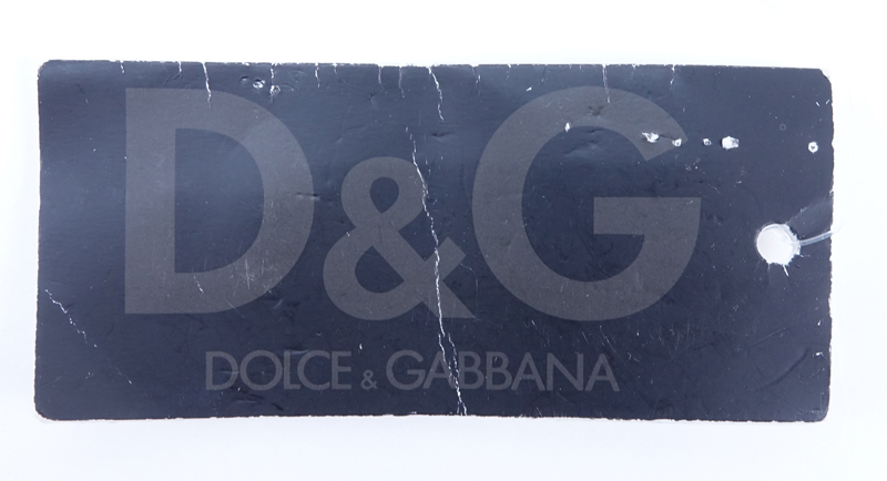 Vintage Dolce & Gabbana Jeweled Chain Belt.