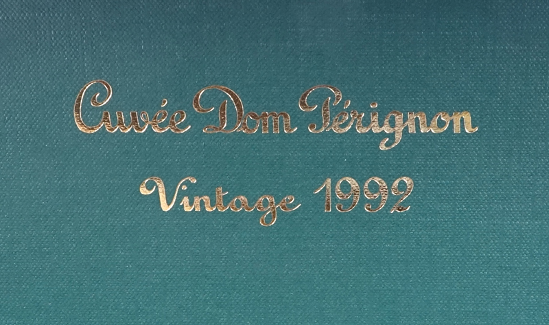 Vintage 1992 Moet Chandon Cuveé Dom Pérignon in Fitted Box.