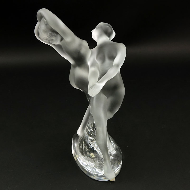 Lalique Deux Danseuses Crystal Group.