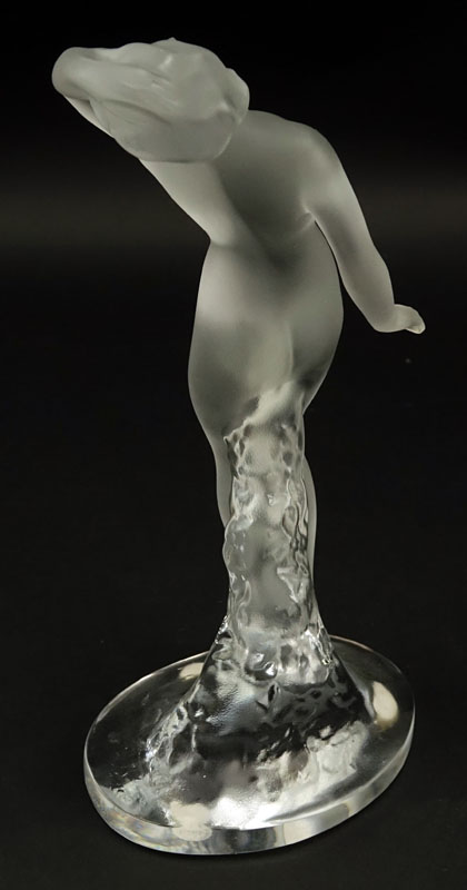 Lalique Danseuse Nude Crystal Figurine.