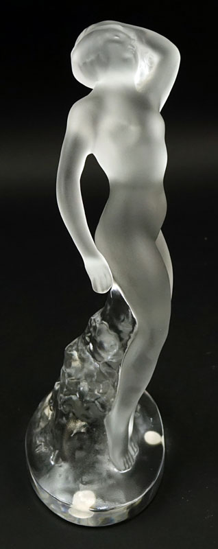 Lalique Danseuse Nude Crystal Figurine.