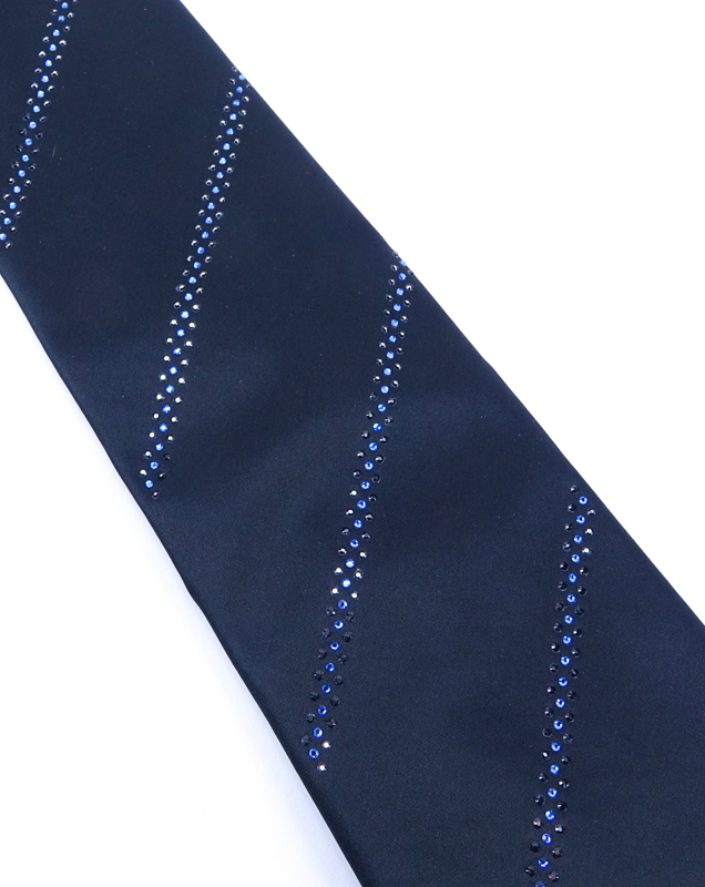 Stefano Ricci 100% Silk & Crystal Luxury Tie.