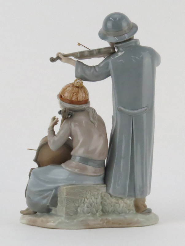 Zaphir Lladro Style Young Musicians Porcelain Grouping.