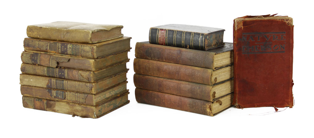 Lot of Thirteen (13) Antique Books. Various subjects, condition etc. Shipping 48.00 (estimate $25-$50)